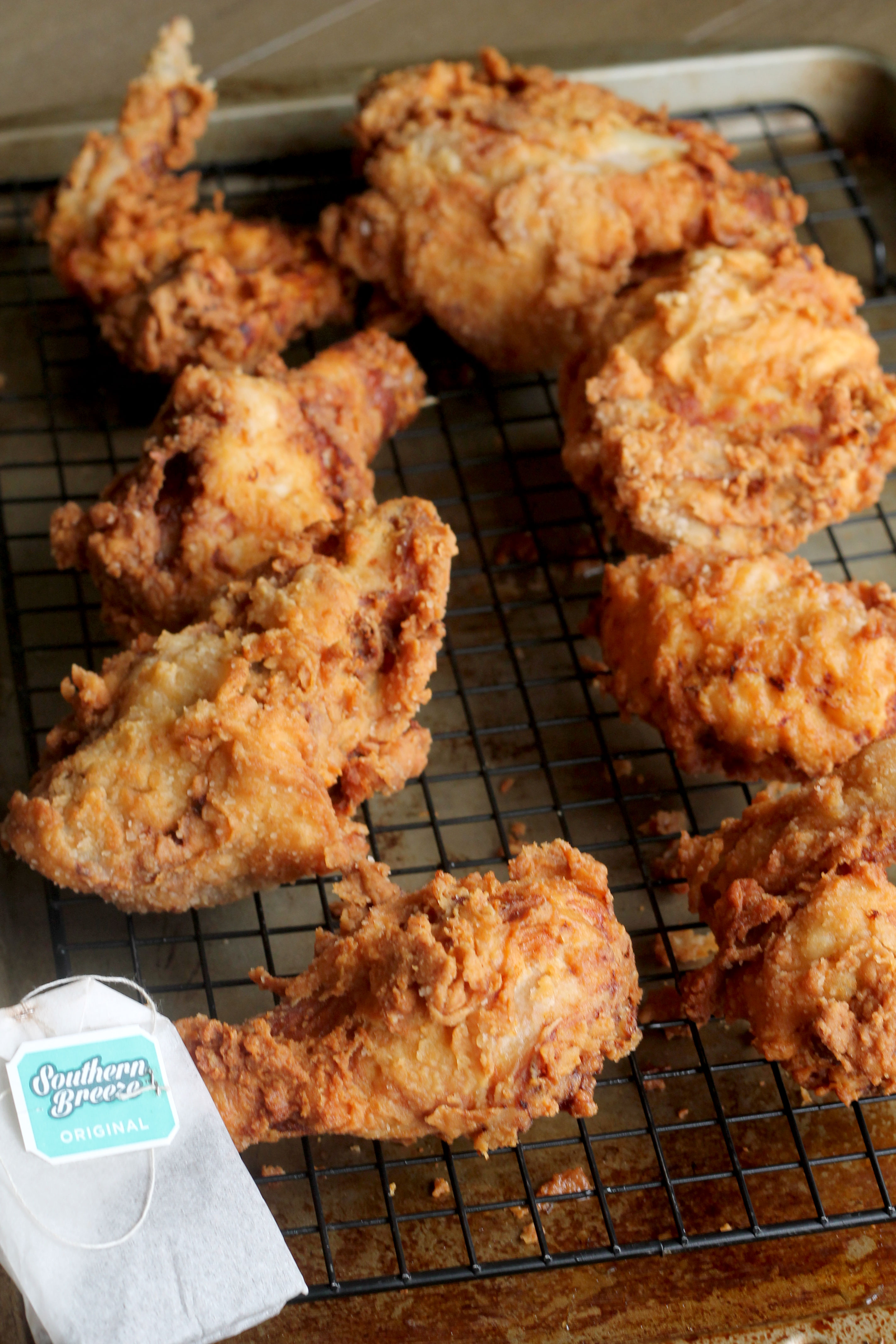 This Sweet Tea Fried Chicken will be a hit at your summer bbq
