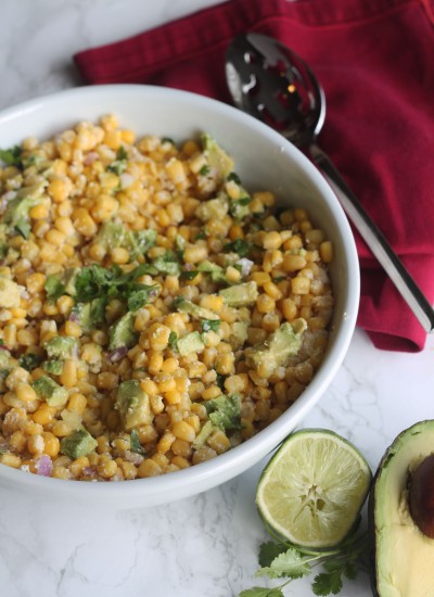 Your traditional corn salad takes on some Mexican flair