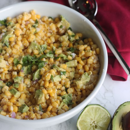 Your traditional corn salad takes on some Mexican flair