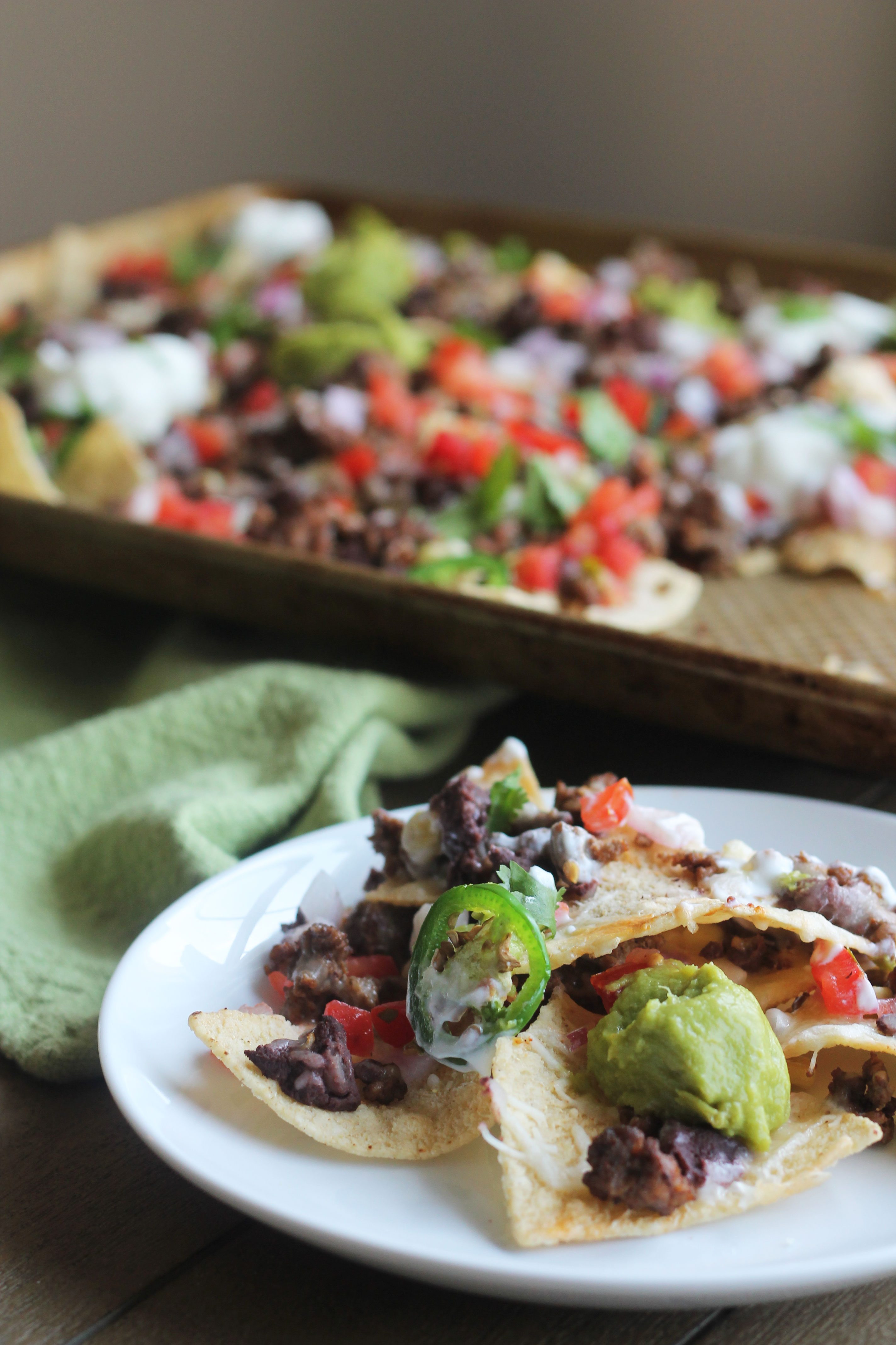 Need a crowd pleasing dish? Then look no further than these Sheet Pan Beef Nachos
