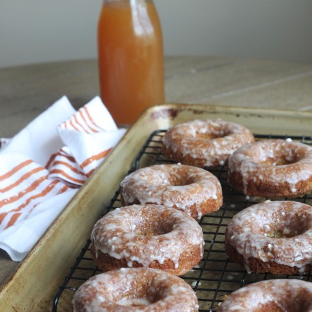 These Baked Apple Cider Donuts are ones I can enjoy all year long