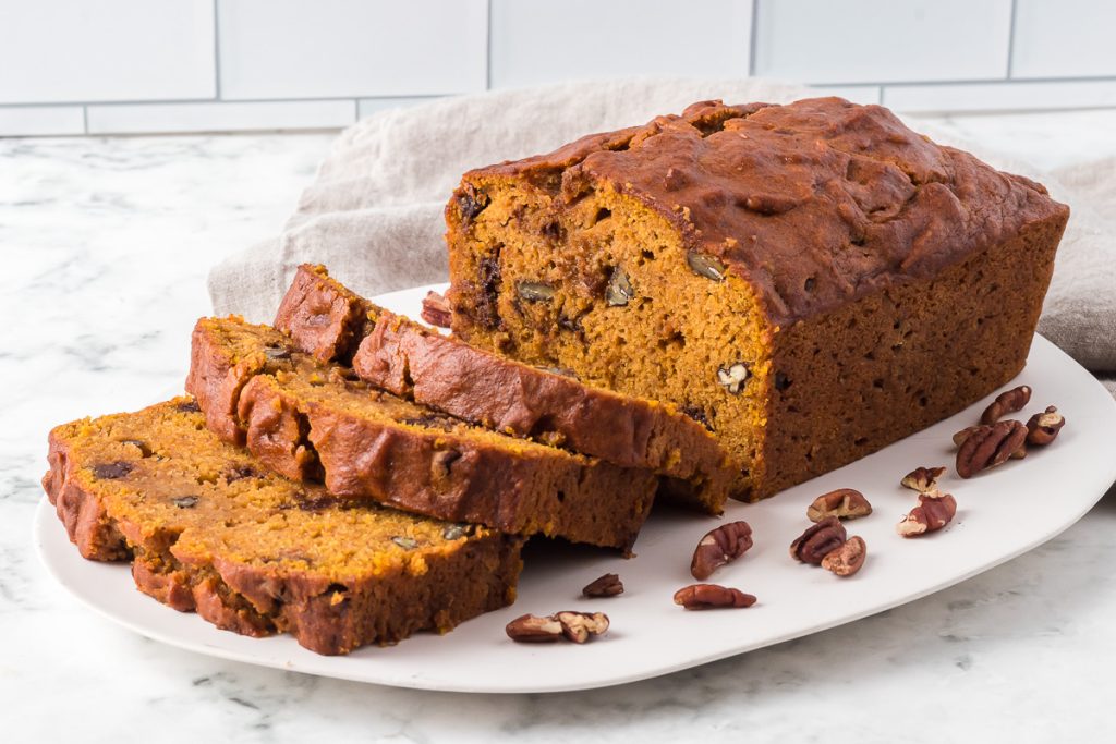 Pumpkin Chocolate Chip Bread