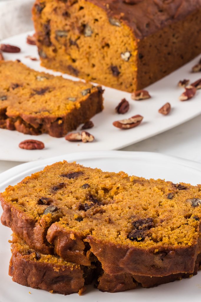 Pumpkin Chocolate Chip Bread