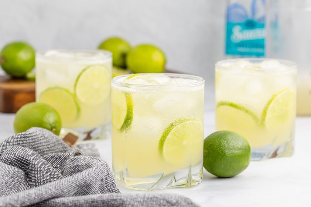 Skinny Sparkling Margarita