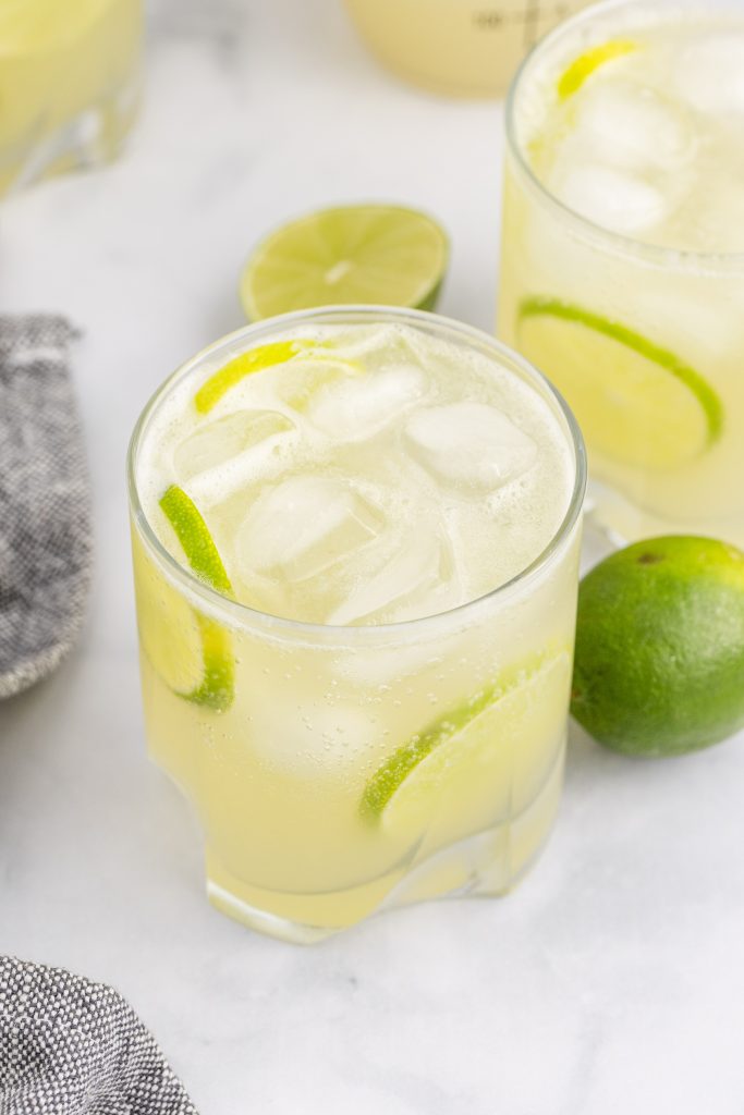 A skinny margarita with less calories.